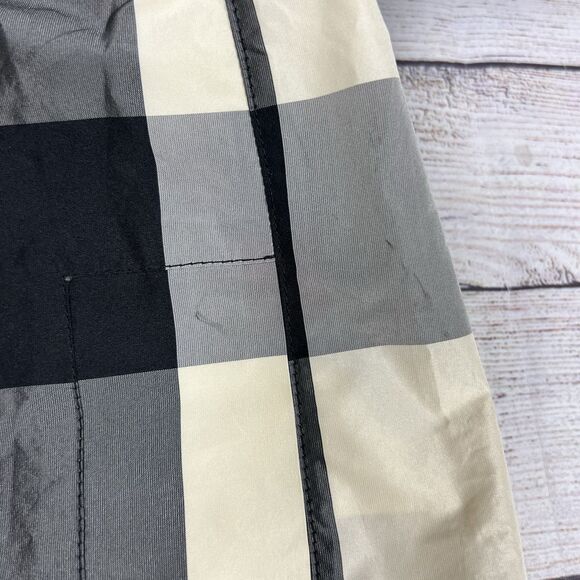 Christian Dior Anorak Hoodie Black White Plaid Print Oversized Jacket Size M - Picture 12 of 16